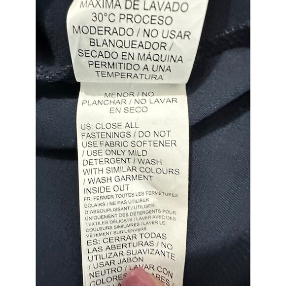 PUMA X Goop Track Jacket Women's Small Blue Black Full Zip Long Sleeve Pockets - Picture 9 of 11